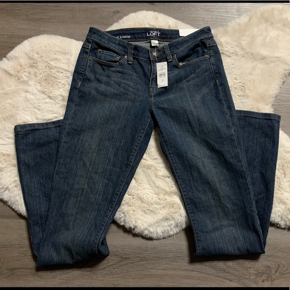 Loft original boot cut jeans size 2